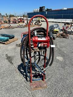 DOLLY MOUNTED FILL RITE FUEL PUMP W/HOSE & NOZZLE --(LOCATED IN COLTON, CA)--