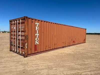 40' HIGH CUBE CARGO CONTAINER --(LOCATED IN MADERA, CA)--