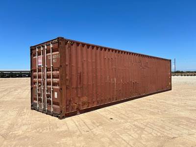 40' HIGH CUBE CARGO CONTAINER --(LOCATED IN MADERA, CA)--
