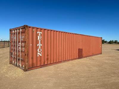 40' HIGH CUBE CARGO CONTAINER --(LOCATED IN MADERA, CA)--