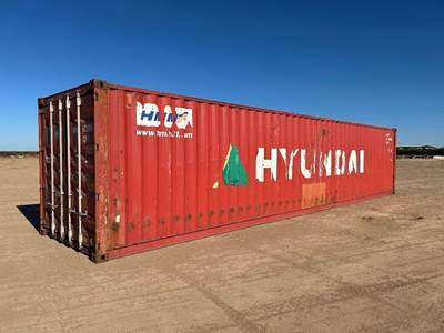 40' HIGH CUBE CARGO CONTAINER --(LOCATED IN MADERA, CA)--