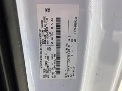 2021 FORD F250 UTILITY TRUCK