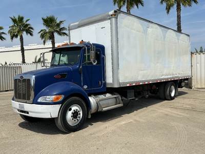 2012 PETERBILT PB337 VAN TRUCK