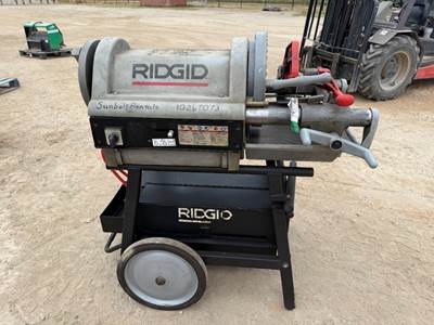 2019 RIDGID 1224/26092 PIPE THREADER --(LOCATED IN MADERA, CA)--