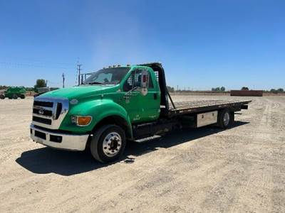 2013 FORD F650 ROLL BACK TRUCK