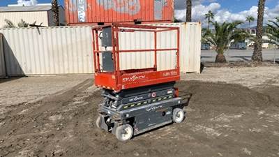 2014 SKYJACK SJIII3219 SCISSORLIFT, electric, 19' lift, extendable platform, 157 hours indicated. s/n:22063534