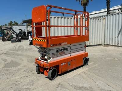 2018 SNORKEL S3226E SCISSORLIFT