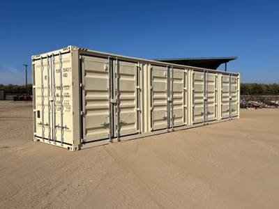 2025 40' HIGH CUBE CARGO CONTAINER