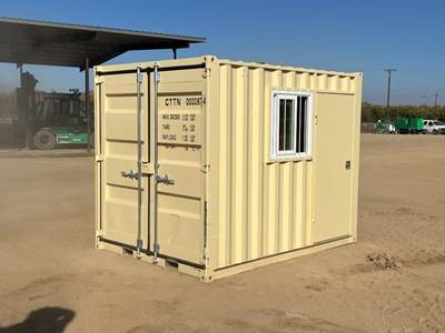 2025 10' CARGO CONTAINER --(LOCATED IN MADERA, CA)--