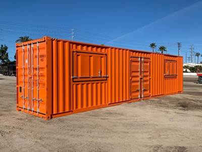 2025 40' HIGH CUBE CARGO CONTAINER