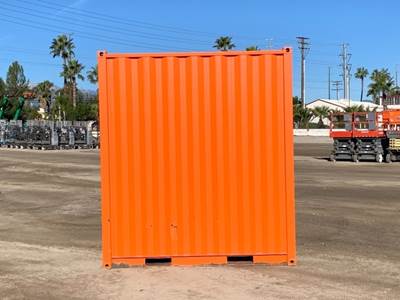 2025 10' STORAGE CONTAINER, front door w/lock box, side door --(LOCATED IN COLTON, CA)-