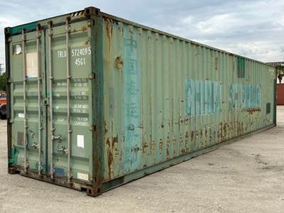 40' HIGH CUBE CARGO CONTAINER --(LOCATED IN COLTON, CA)--