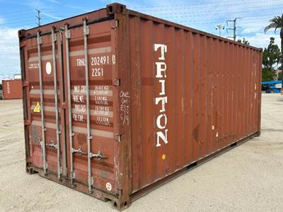 20' CARGO CONTAINER --(LOCATED IN COLTON, CA)--