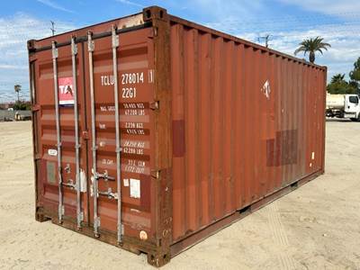 20' CARGO CONTAINER --(LOCATED IN COLTON, CA)--