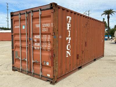 20' CARGO CONTAINER --(LOCATED IN COLTON, CA)--