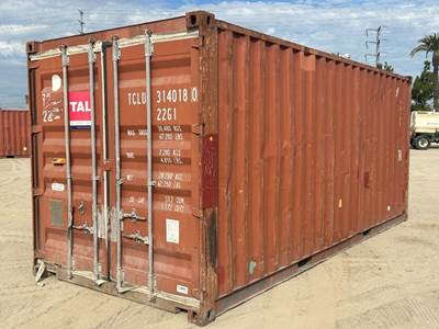 20' CARGO CONTAINER --(LOCATED IN COLTON, CA)--