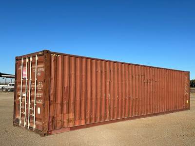 40' HIGH CUBE CARGO CONTAINER --(LOCATED IN MADERA, CA)--