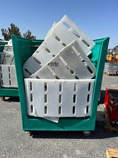 MAXI-MOVERS LINEN CART W/POLLY SHELVING --(LOCATED IN COLTON, CA)--