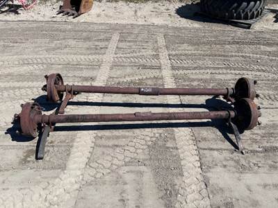 APPROX. (2) TRAILER AXLES --(LOCATED IN COLTON, CA)--