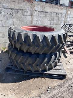 APPROX. (2) FIRESTONE RIMS W/18.4-38 TIRES