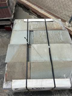 PALLET OF ASST. GREY PATIO PAVERS --(LOCATED IN COLTON, CA)--