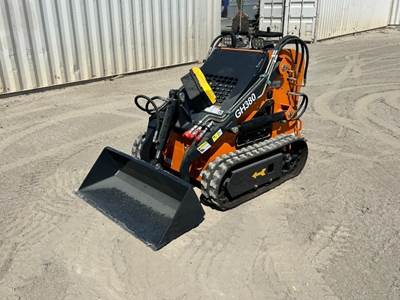2026 ABOSS GH380 WALK-BEHIND CRAWLER SKIDSTEER LOADER