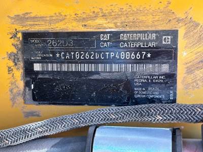 2022 CATERPILLAR 262D3 SKIDSTEER LOADER