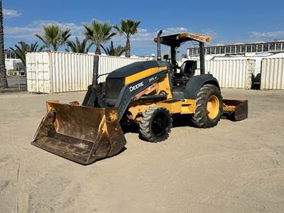 2015 JOHN DEERE 210LEP SKIPLOADER