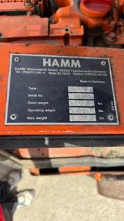 HAMM HD12 VIBRATORY TANDEM SMOOTH DRUM ROLLER