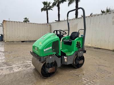 2017 Wacker Neuson RD12 TANDEM VIBRATORY Smooth Drum Roller Compactor