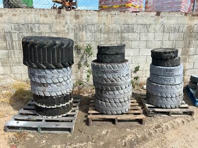 APPROX. (16) RIMS W/TIRES --(LOCATED IN COLTON, CA)--
