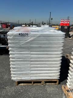 PALLET OF TRAFFIC BARRICADES