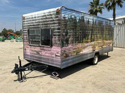TRAVEL TRAILER, 94"x18' box