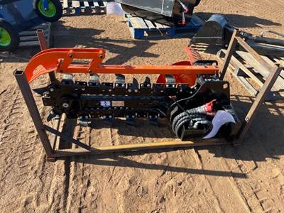 (3) 2025 GIYI D39 4' TRENCHER ATTACHMENT