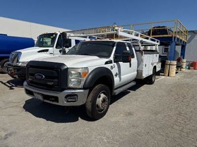 2015 FORD F450 EXTENDED CAB UTILITY TRUCK