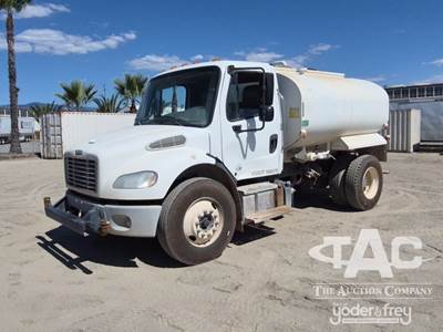 2018 FREIGHTLINER M2 106 2,000 GALLON BOBTAIL WATER TRUCK