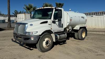 2022 INTERNATIONAL MV607 2,000 GALLON BOBTAIL WATER TRUCK