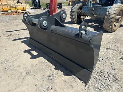 New ExcAvAtor GrAding BlAde AttAchment , 7ft Wide, 20 Ton ClAss, HAs A CAT - B