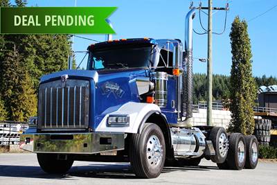 2021 Kenworth T800 Extended Tandem Day Cab with Steerable Lift Axle X15 565 HP