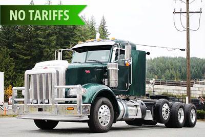 2022 Peterbilt 367 Extended Day Cab with Steerable Lift Axle X15 525HP