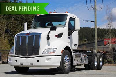 2019 Peterbilt 579 Tandem Day Cab – 485 HP 13 Spd Auto Full Lockers – Sliding 5th Wheel Low Miles