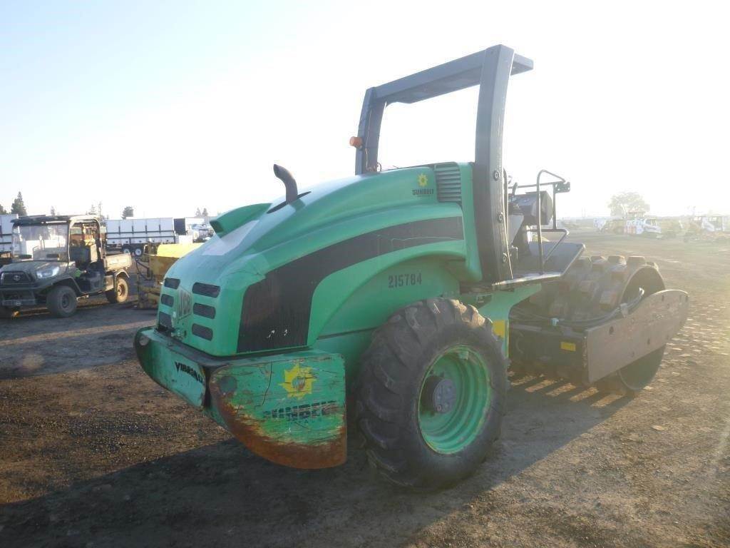 2008 JCB Vibromax VM75PD Padfoot Roller Compactor For Sale, 2,500 Hours