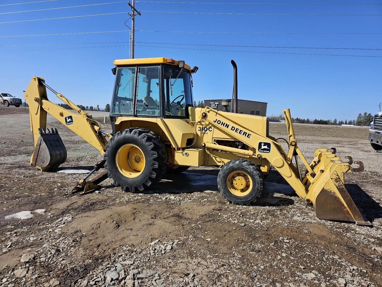 1989 John Deere 310C Backhoe For Sale, 5,400 Hours Great Falls, MT 11954336