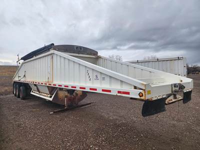SPECIALLY CONST 42ft Tri Axle Steel Belly Dump Trailer - Spring