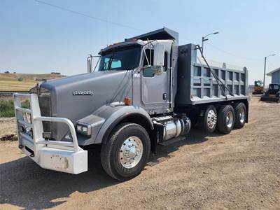 Kenworth T800 Tri Axle Dump Truck - Cummins 525HP, 18 Speed Manual, 16' Dump