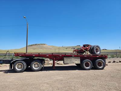 Great Dane 28x102 Steel Flatbed Trailer - Spring, Fixed Axle