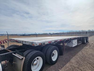 Western Elite 48ft Combination Flatbed Trailer - Air Ride, Fixed Spread Axle