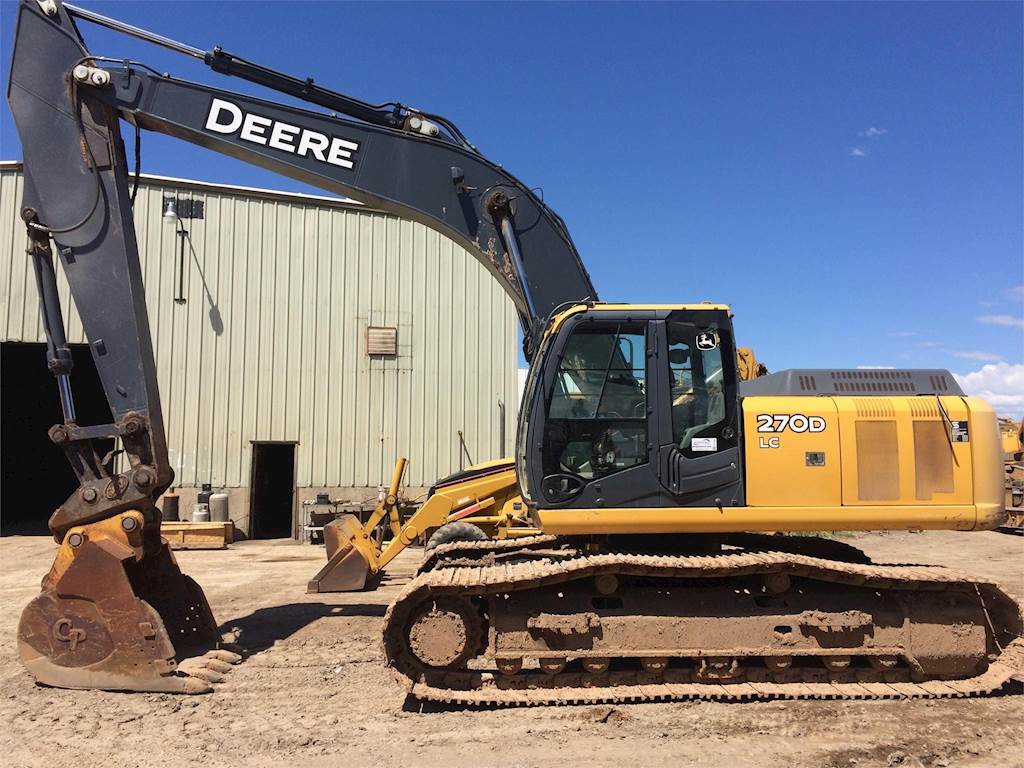 2006 John Deere 270D LC Excavator For Sale, 7,200 Hours Salt Lake