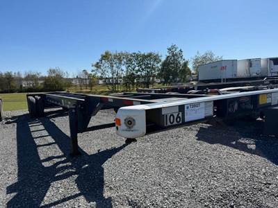 Cheetah 40 GOOSENECK TANDEM Container Chassis
