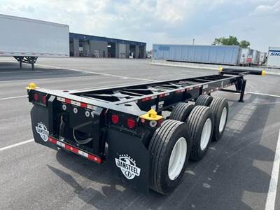 Jansteel 40 GOOSENECK TRI-AXL Container Chassis